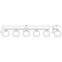 Z-Lite Neoma 5 Light Vanity Light image 28