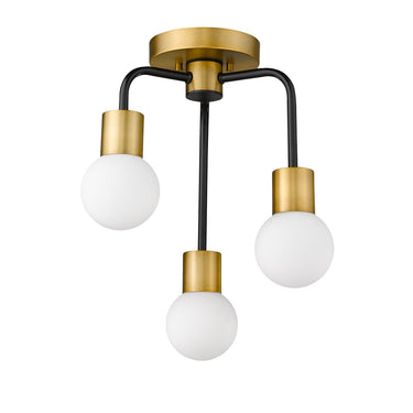 Z-Lite Neutra 3 Light Semi Flush Mount image 4