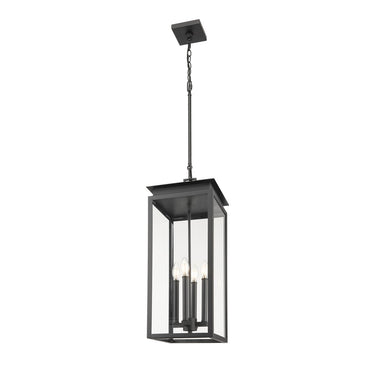Z-Lite Nova 4 Light Outdoor Chain Mount Ceiling Fixture image 1