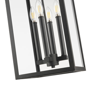 Z-Lite Nova 4 Light Outdoor Chain Mount Ceiling Fixture image 3