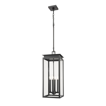 Z-Lite Nova 4 Light Outdoor Chain Mount Ceiling Fixture image