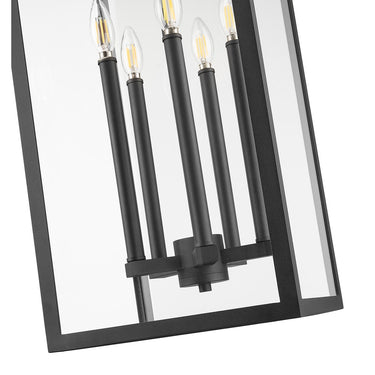 Z-Lite Nova 5 Light Outdoor Chain Mount Ceiling Fixture image 3
