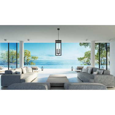 Z-Lite Nova 5 Light Outdoor Chain Mount Ceiling Fixture image 5