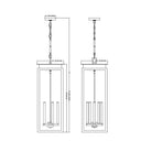 Z-Lite Nova 5 Light Outdoor Chain Mount Ceiling Fixture image 7