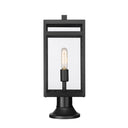 Z-Lite Nuri 1 Light Outdoor Pier Mounted Fixture image 1