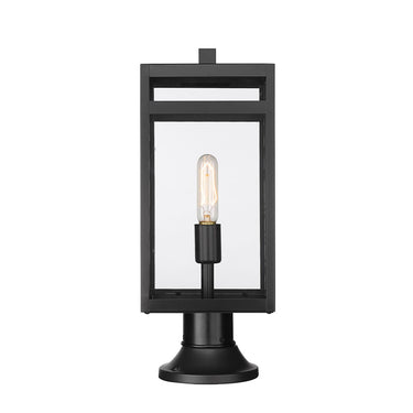 Z-Lite Nuri 1 Light Outdoor Pier Mounted Fixture image 1