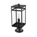 Z-Lite Nuri 1 Light Outdoor Pier Mounted Fixture image 2