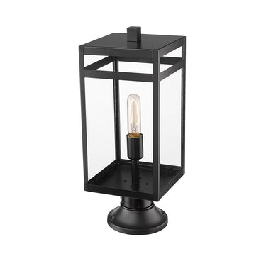 Z-Lite Nuri 1 Light Outdoor Pier Mounted Fixture image 2