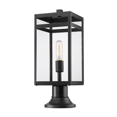 Z-Lite Nuri 1 Light Outdoor Pier Mounted Fixture image