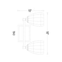 Z-Lite Oren 2 Light Vanity Light image 21