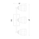 Z-Lite Oren 3 Light Vanity Light image 28