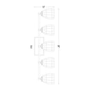 Z-Lite Oren 5 Light Vanity Light image 28
