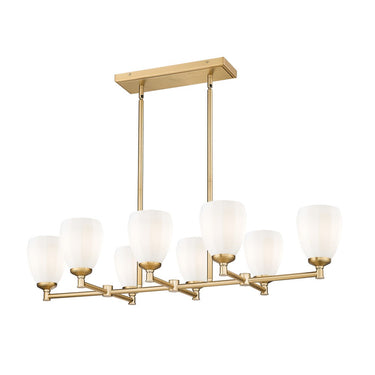 Z-Lite Oren 8 Light Linear Chandelier image 1