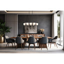 Z-Lite Oren 8 Light Linear Chandelier image 12