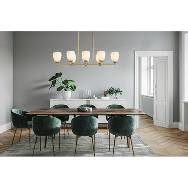 Z-Lite Oren 8 Light Linear Chandelier image 13