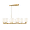 Z-Lite Oren 8 Light Linear Chandelier image 5