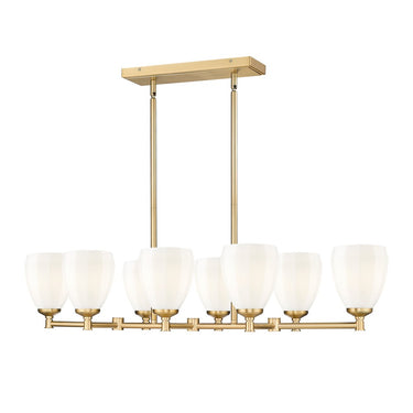 Z-Lite Oren 8 Light Linear Chandelier image 5