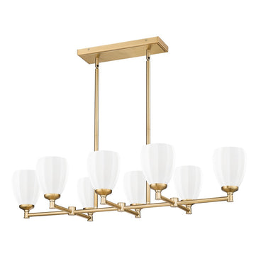Z-Lite Oren 8 Light Linear Chandelier image 9