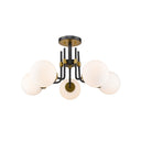 Z-Lite Parsons 5 Light Semi Flush Mount image