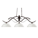 Z-Lite Phoenix Golden Mottle 3 Light Billiard Light image 1