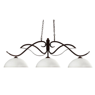 Z-Lite Phoenix Golden Mottle 3 Light Billiard Light image 1