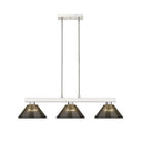 Z-Lite Players Smoke 3 Light Billiard Light image 1