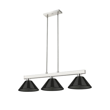 Z-Lite Players Smoke 3 Light Billiard Light image 4