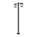 Z-Lite Portland 2 Light Outdoor Post Mounted Fixture image 1
