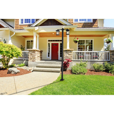 Z-Lite Portland 2 Light Outdoor Post Mounted Fixture image 2