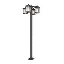 Z-Lite Portland 4 Light Outdoor Post Mounted Fixture image 1