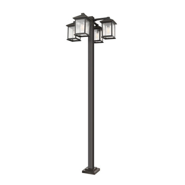 Z-Lite Portland 4 Light Outdoor Post Mounted Fixture image 1