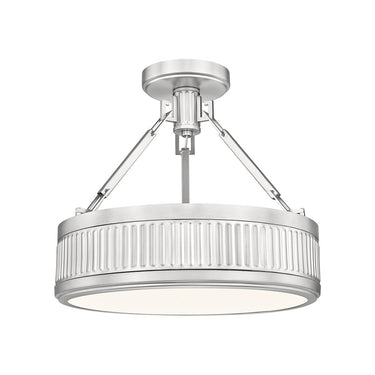 Z-Lite Quinn 1 Light Semi Flush Mount image 1