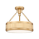 Z-Lite Quinn 1 Light Semi Flush Mount image