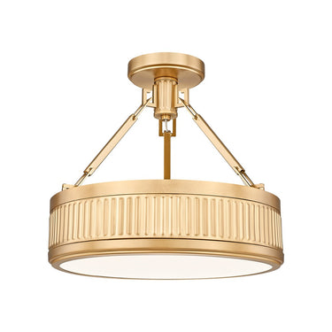 Z-Lite Quinn 1 Light Semi Flush Mount image