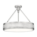 Z-Lite Quinn 3 Light Semi Flush Mount image 1