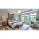 Z-Lite Quinn 3 Light Semi Flush Mount image 11