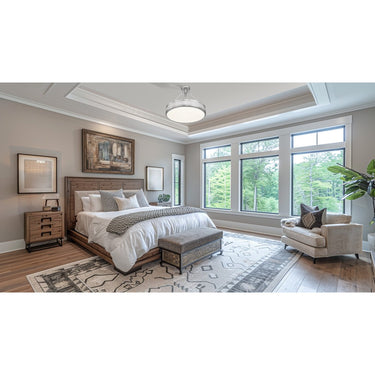 Z-Lite Quinn 3 Light Semi Flush Mount image 11