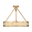 Z-Lite Quinn 3 Light Semi Flush Mount image 2