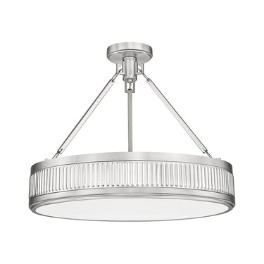 Z-Lite Quinn 3 Light Semi Flush Mount image 9