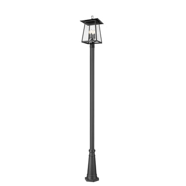 Z-Lite Rainer 4 Light Outdoor Post Mounted Fixture image 1