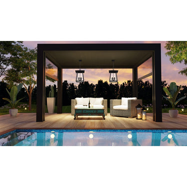 Z-Lite Rainer 5 Light Outdoor Chain Mount Ceiling Fixture image 6