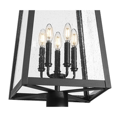 Z-Lite Rainer 5 Light Outdoor Post Mounted Fixture image 3