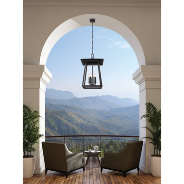 Z-Lite Rainer 6 Light Outdoor Chain Mount Ceiling Fixture image 5