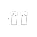 Z-Lite Rainer 6 Light Outdoor Chain Mount Ceiling Fixture image 7