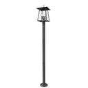 Z-Lite Rainer 98" High 4 Light Outdoor Post Mounted Fixture image 1