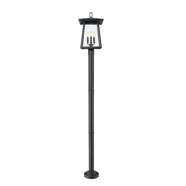 Z-Lite Rainer 98" High 4 Light Outdoor Post Mounted Fixture image 2