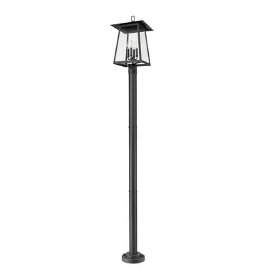 Z-Lite Rainer 98" High 4 Light Outdoor Post Mounted Fixture image 4