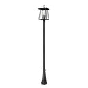 Z-Lite Rainer Glass 4 Light Outdoor Post Mounted Fixture image