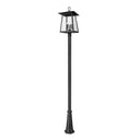 Z-Lite Rainer Glass 5 Light Outdoor Post Mounted Fixture image
