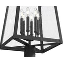 Z-Lite Rainer Glass 6 Light Outdoor Post Mounted Fixture image 3